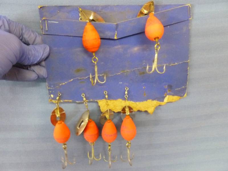 lot 97 image: Vintage Fishing Baits