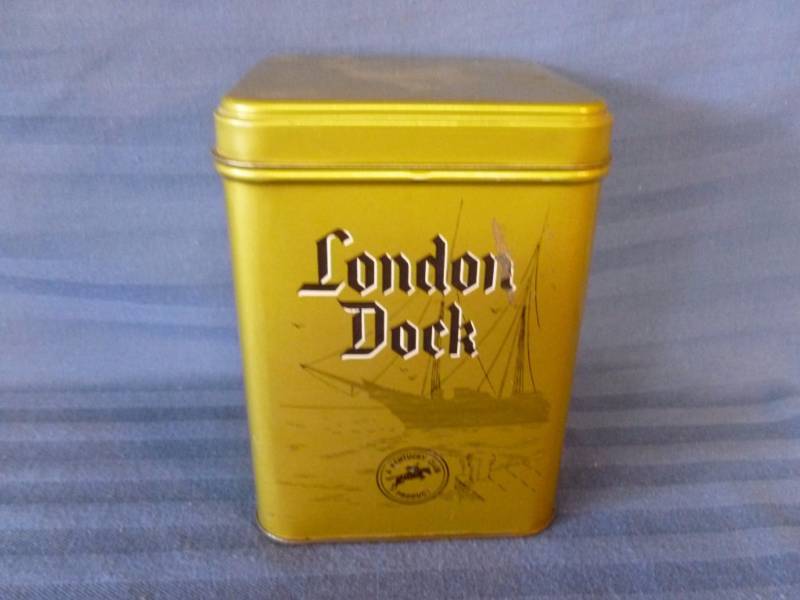 lot 145 image: Collectible Metal Tobacco Can