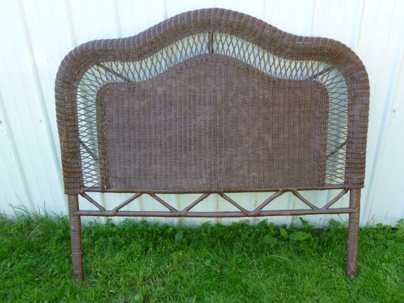 Paint Wicker Headboard Paint Wicker Headboard