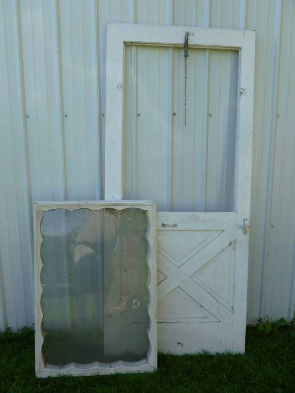 Wooden Storm Door