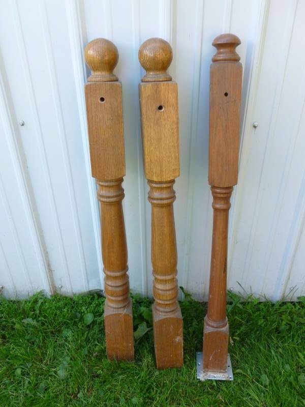 Oak Stair Posts