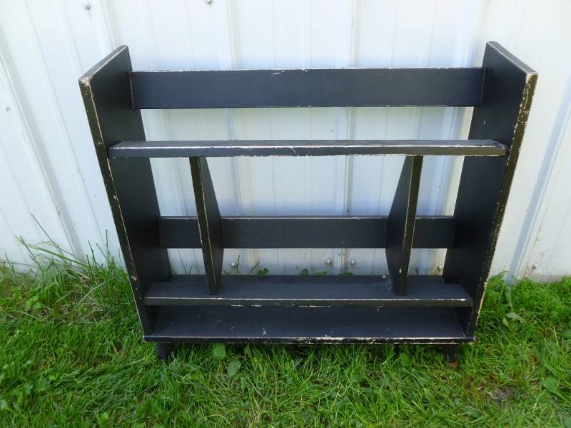 Painted Book Shelf