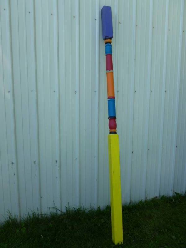 Painted Porch Post