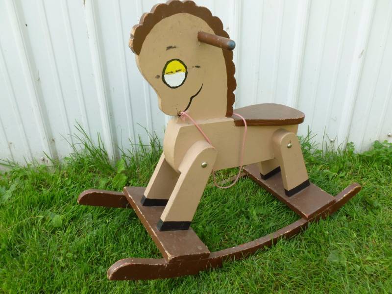 Wooden Rocking Horse