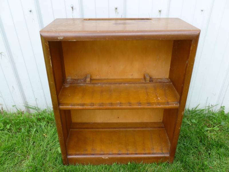 Wooden Bookshelf