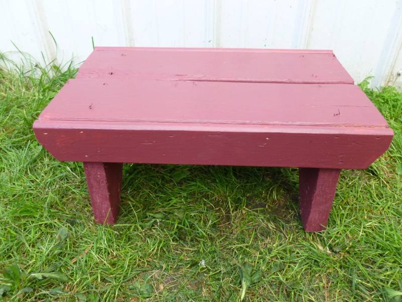 Painted Foot Stool