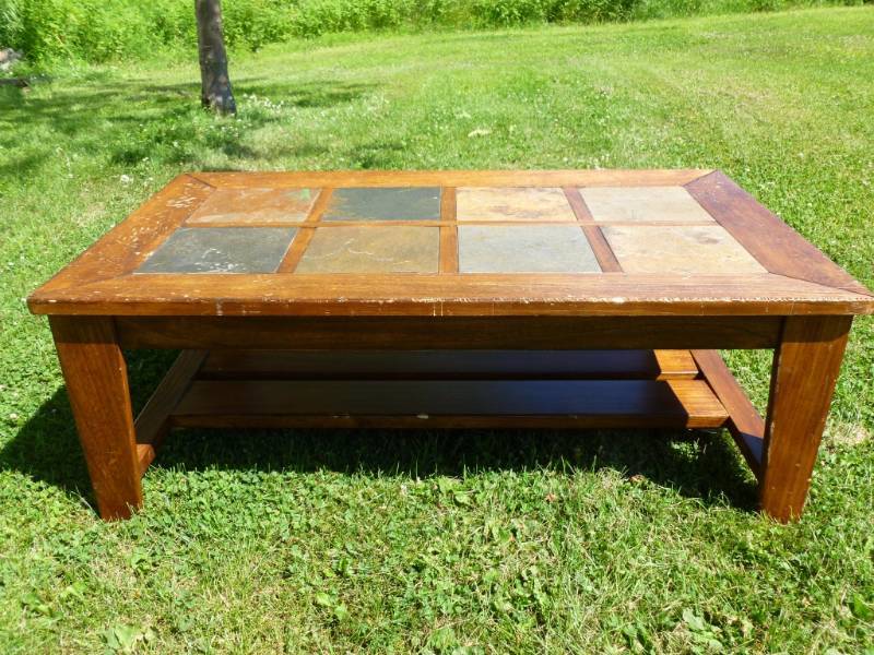 Ceramic Top Coffee Table