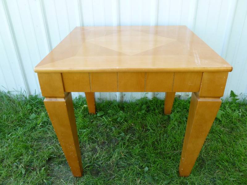 Wooden End Table