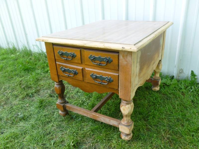 Wooden End Table