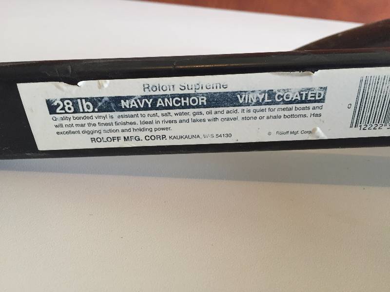 NAVY STYLE 28LB ANCHOR