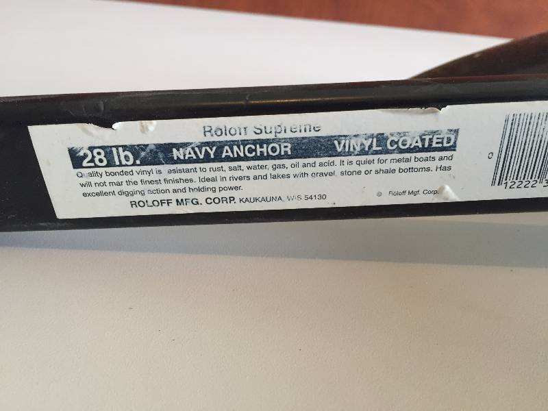 NAVY STYLE 28LB ANCHOR
