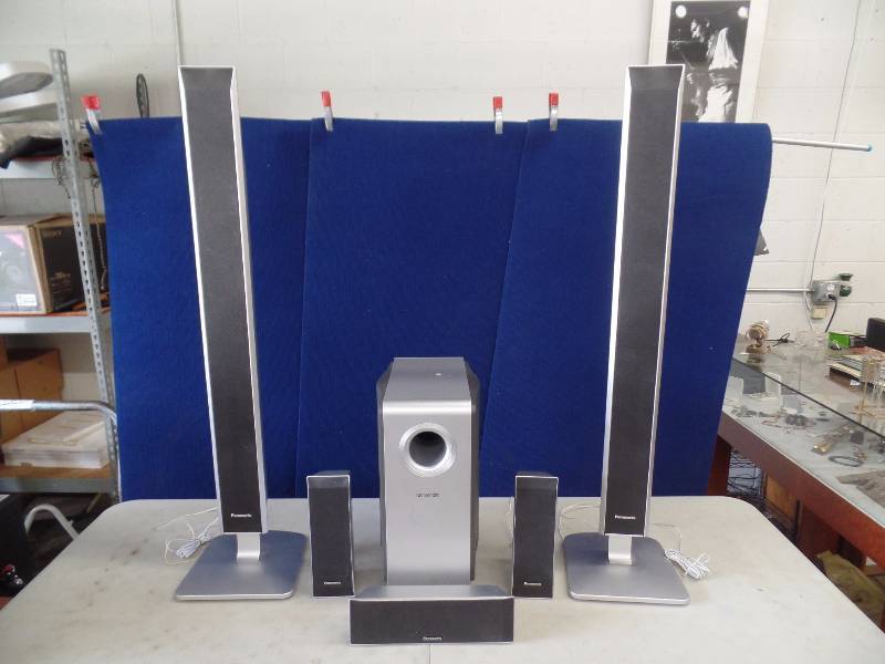 lot 1 image: Panasonic Home Theater Speaker System