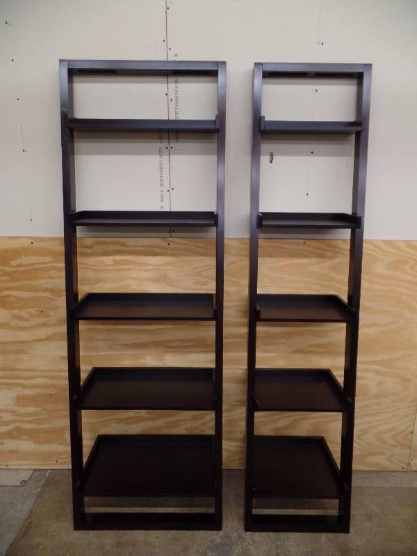 lot 26 image: Ladder Shelves