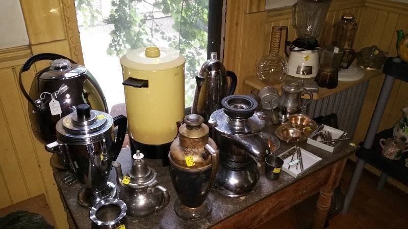 Vintage Coffee & Tea Servers, Silverplate, Nutcracker, Misc and More