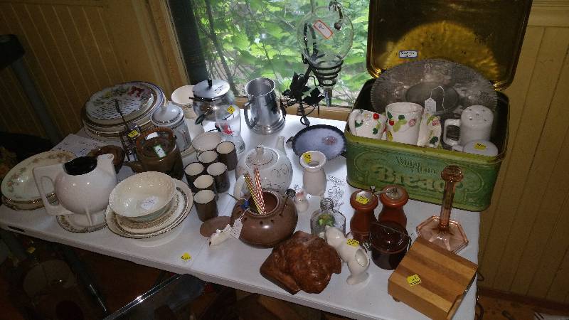 Large Lot of Serving and Dinnerware  More