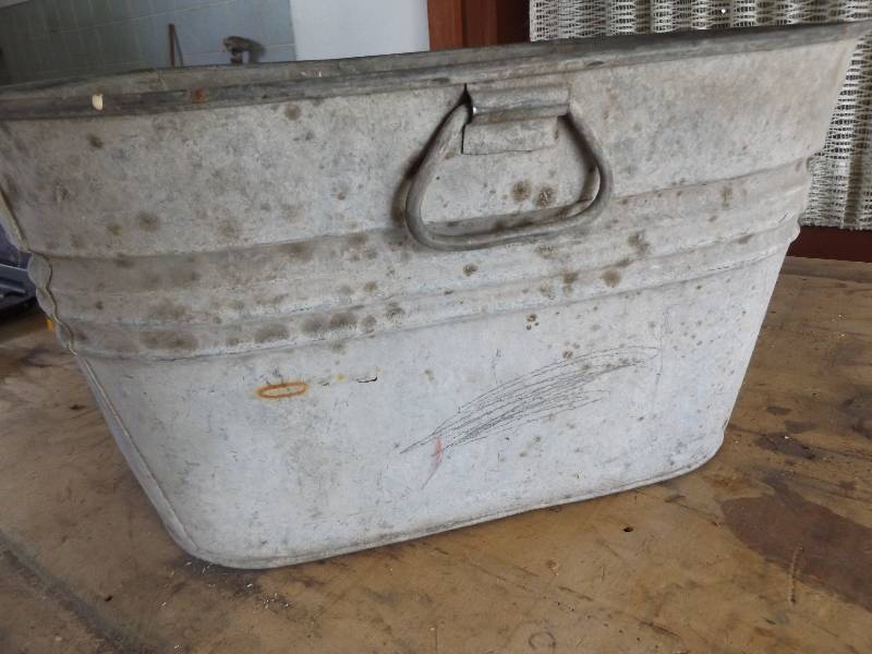 21 Galvanized Tub