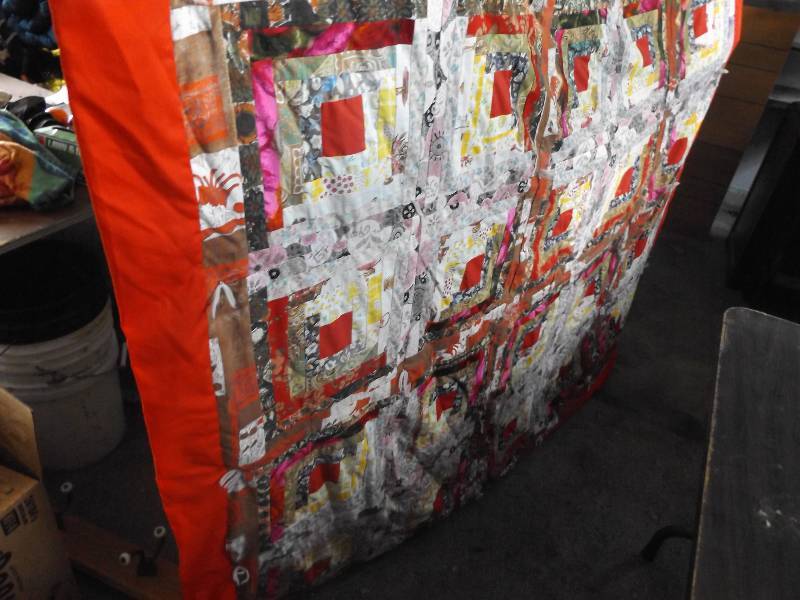 Handmade Quilt - Great Colors, Excellent Condition