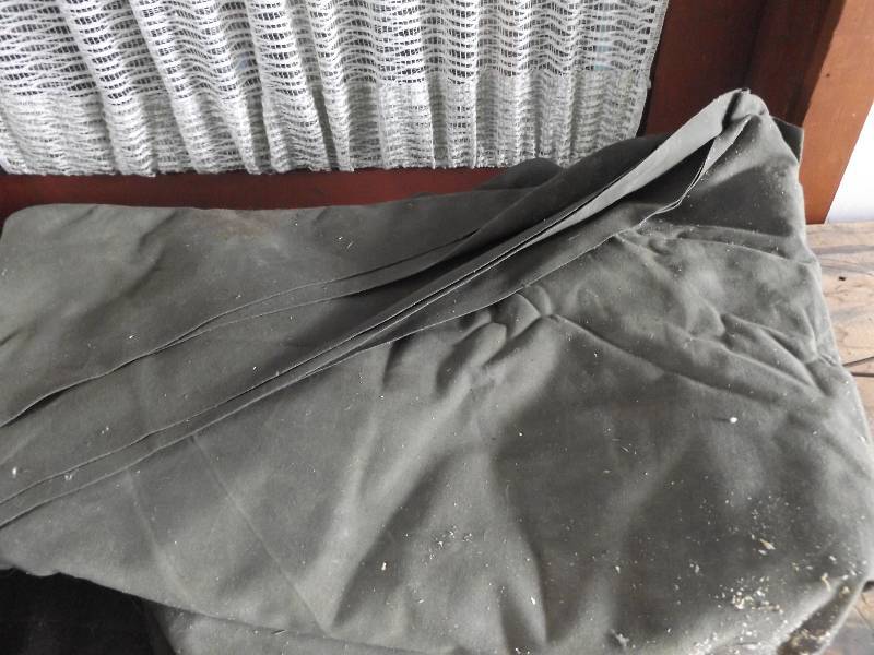 Tent with No Poles, 4 Canvas Tarps