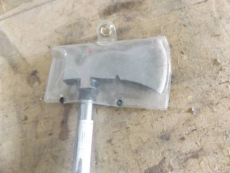 Hatchet with plastic head cover
