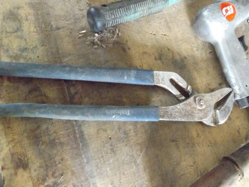 Assortment of tools, some vintaage