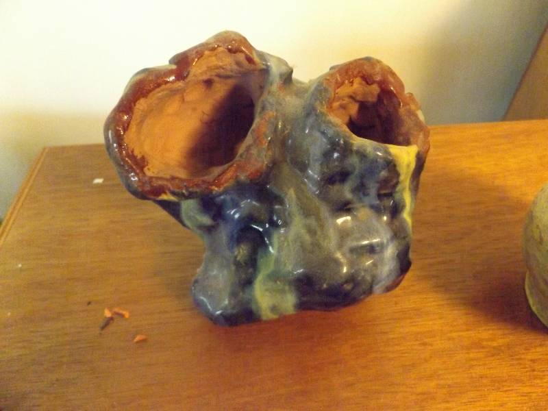 2 Pottery Vases