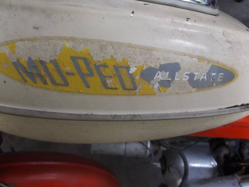 1957 Moped Red & Cream
