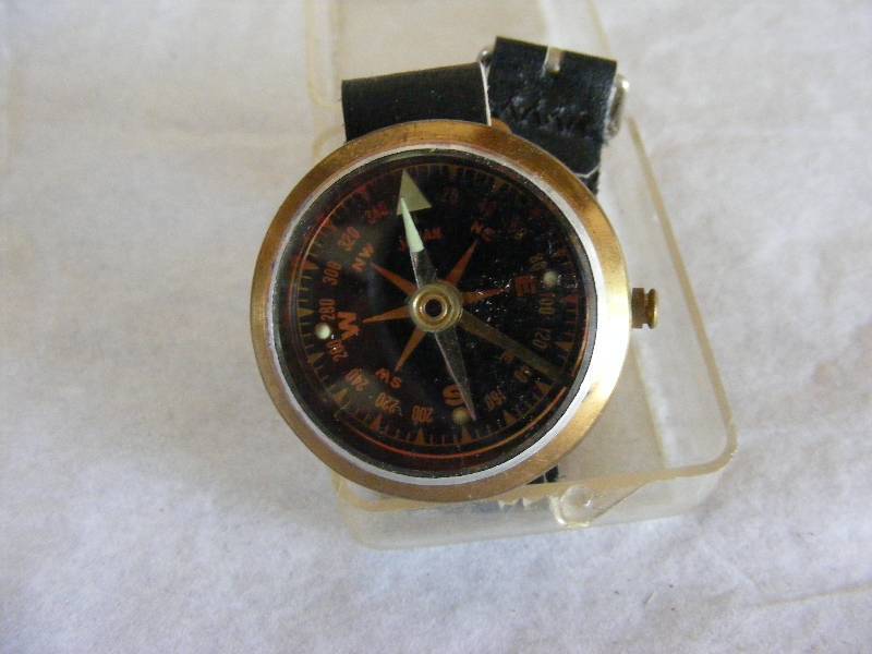 Vintage Compass with Wristband