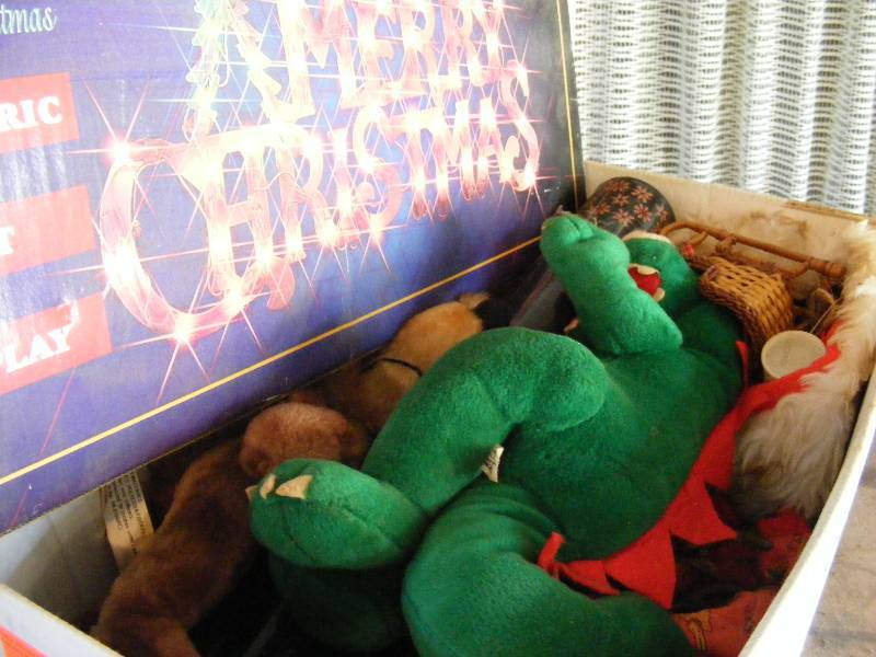 Vintage Christmas including Hallmark Ornaments