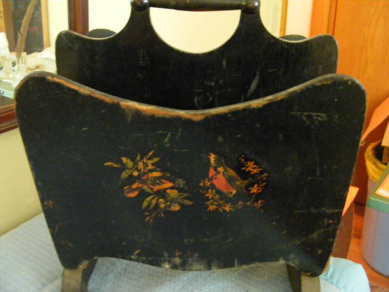 Vintage Magazine Holder