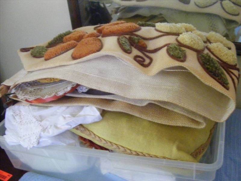 Wall Hangings, Table Runners with Hand Work, Pillowcase, Hand Mirror with Embroidery