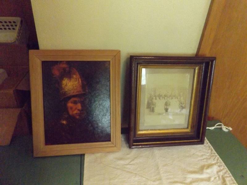Wall Art and Vintage Photograph