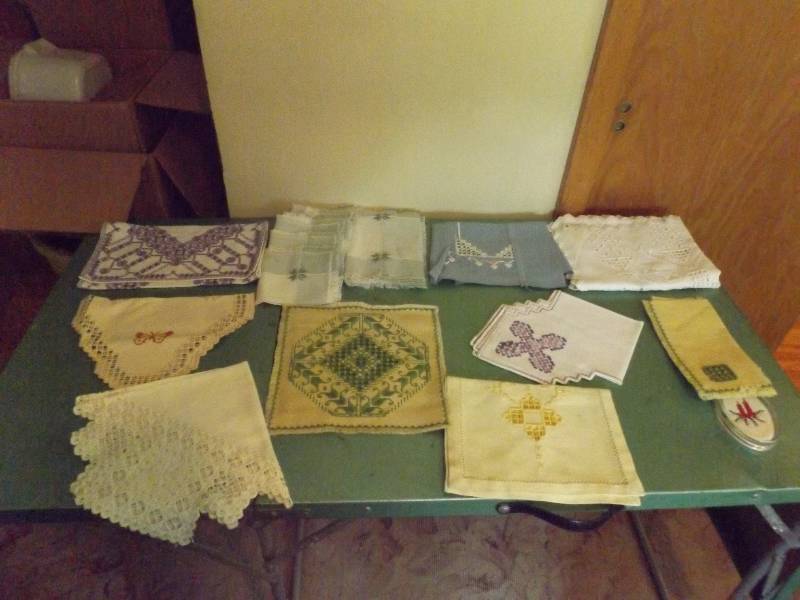Assortment of Crocheted Linens