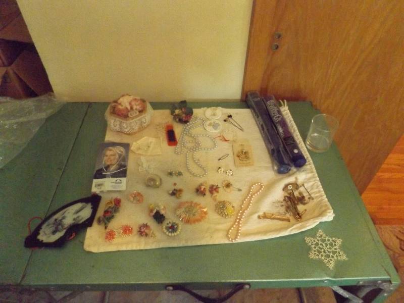 Costume Jewelry Featuring Pins and Earrings