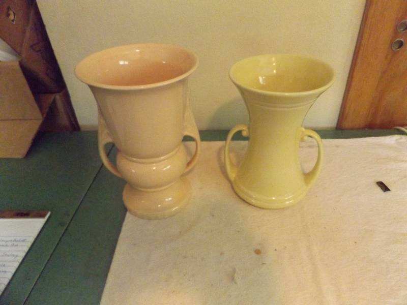 Vases with Grecian Handles