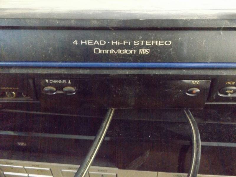 Two Panasonic VCRs