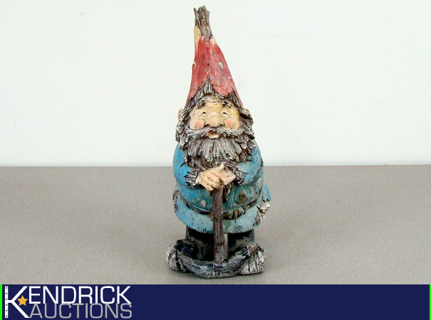 lot 8 image: Vintage Resin Gnome Sculpture