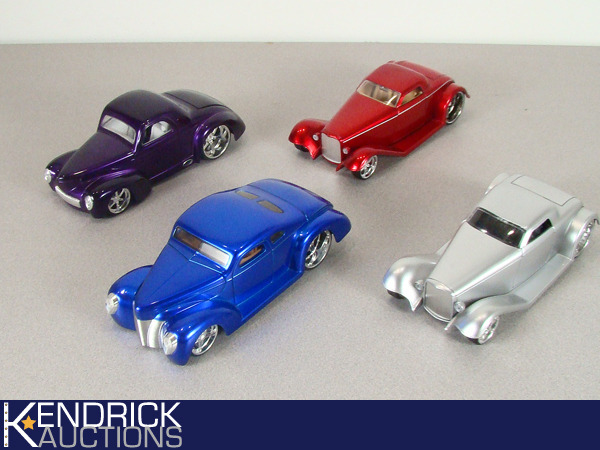 lot 48 image: Lot of 4 Mint Condition Jada 124 Scale Die Cast Cars