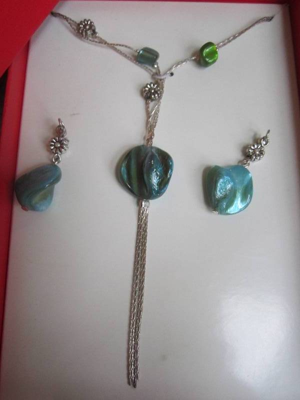 lot 217-COPY image: Kmart 18 necklace, and earring se...