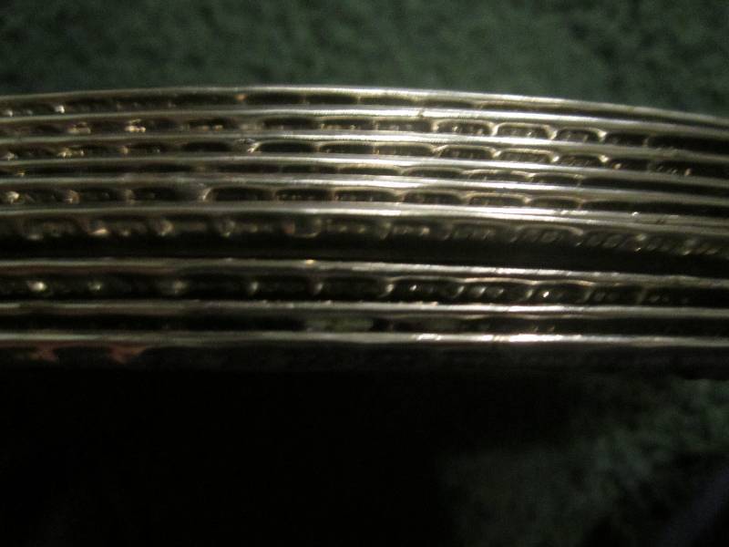 lot 269-COPY image: 10 decortative ova shaped diner pla...