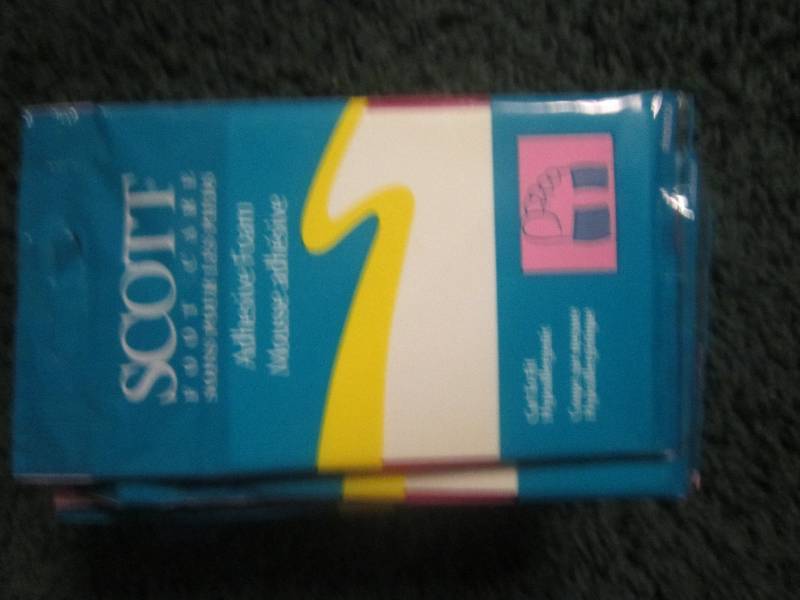 lot 291-COPY image: lot of scott foot care adhesive foa...