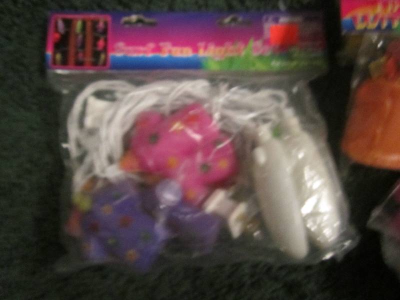 lot of party decorations ...