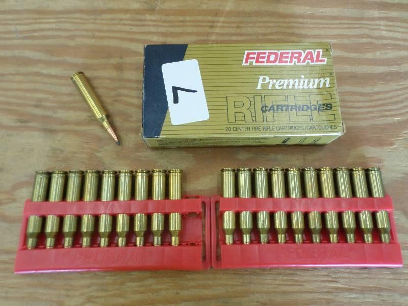 lot 7 image: (20) Rounds Federal 7mm Rem Mag 140...