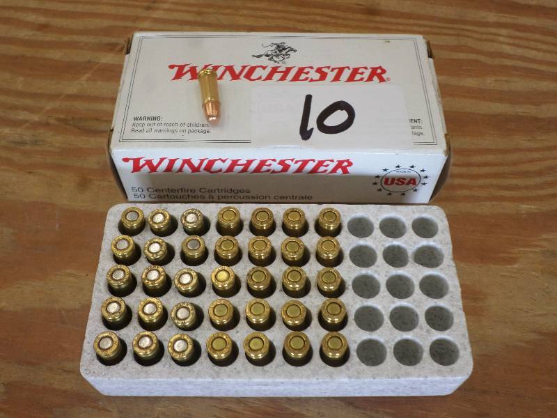 lot 10 image: (36) Rounds Winchester 25-Auto 50gr...