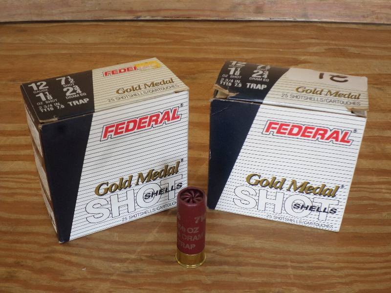 lot 21 image: (41) Rounds Federal Gold Metal 12-G...