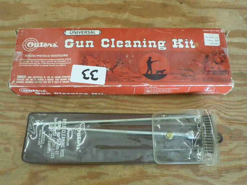 lot 33 image: Outers Gun Cleaning Kit ...