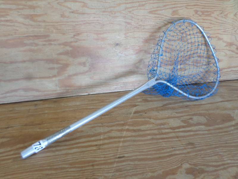 lot 78 image: Galvanized Landing Net ...