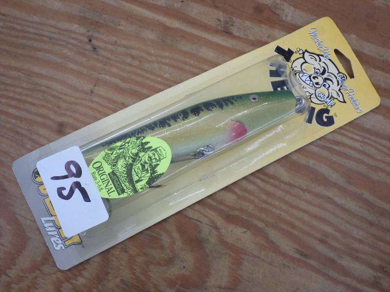 lot 95 image: Unused Odyssey Lures The Pig 3-6f...