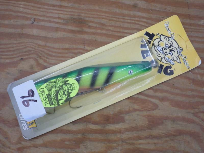 lot 96 image: Unused Odyssey Lures The Pig 3-6f...
