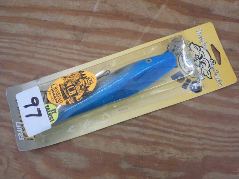 lot 97 image: Unused Odyssey Lures The Pig 3-6f...