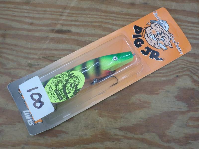 lot 100 image: Unused Odyssey Lures Pig Jr 3-6ft...